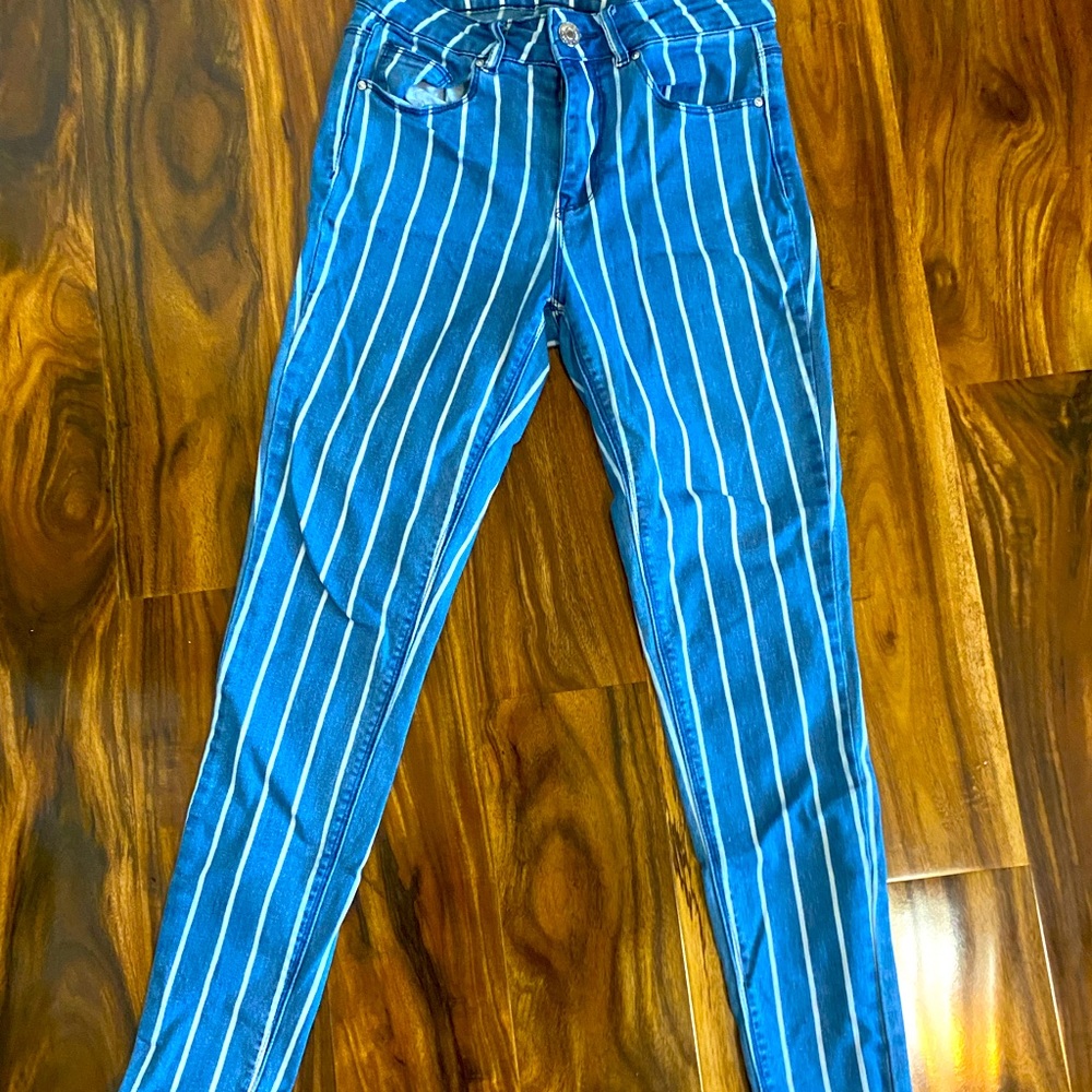 Almost Famous striped jeans